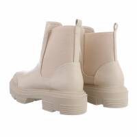 Damen Chelsea Boots - beige