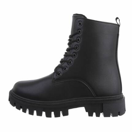 Damen Schnürstiefeletten - black Gr. 38