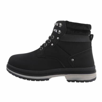 Damen Schnürstiefeletten - black Gr. 36