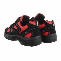 Herren Freizeitschuhe - blackred