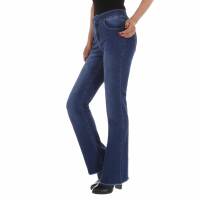 Damen High Waist Jeans von GALLOP - blue