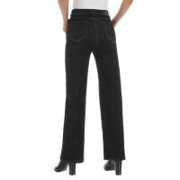 Damen High Waist Jeans von GALLOP - black