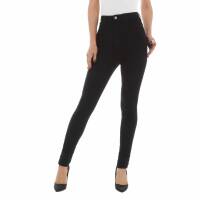 Damen High Waist Jeans von GALLOP Gr. 26  - black