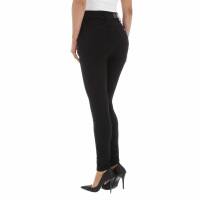 Damen High Waist Jeans von GALLOP - black