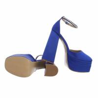 Damen High-Heel Pumps - blue