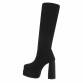 Damen High-Heel Stiefel - black Gr. 38