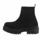 Damen Klassische Stiefeletten - allblack Gr. 37