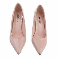 Damen High-Heel Pumps - beige