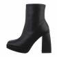 Damen High-Heel Stiefeletten - black - 12 Paar