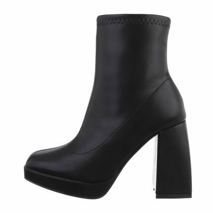 Damen High-Heel Stiefeletten - black Gr. 36