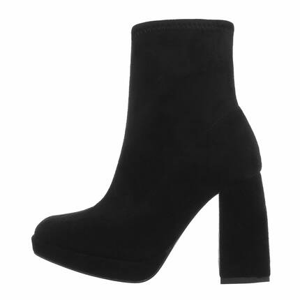 Damen High-Heel Stiefeletten - black Gr. 37