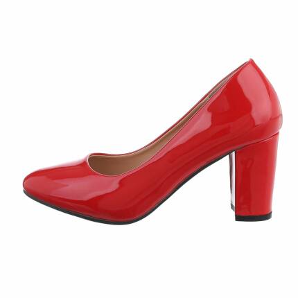 Damen High-Heel Pumps - red Gr. 36