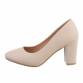 Damen High-Heel Pumps - apricot Gr. 36