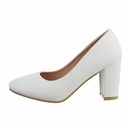 Damen High-Heel Pumps - white