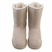 Damen Winterstiefeletten - beige