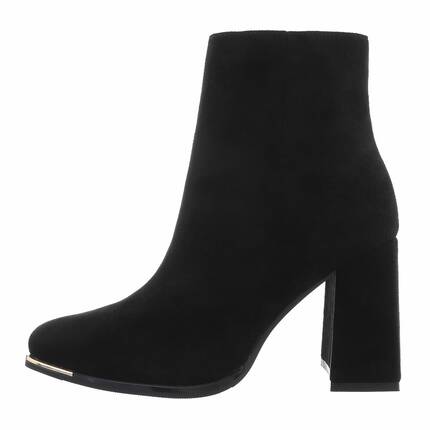 Damen High-Heel Stiefeletten - black Gr. 37