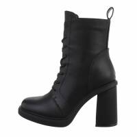 Damen High-Heel Stiefeletten - black