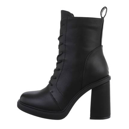 Damen High-Heel Stiefeletten - black Gr. 37