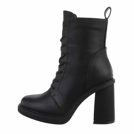 Damen High-Heel Stiefeletten - black Gr. 39