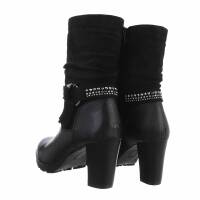 Damen High-Heel Stiefeletten - black