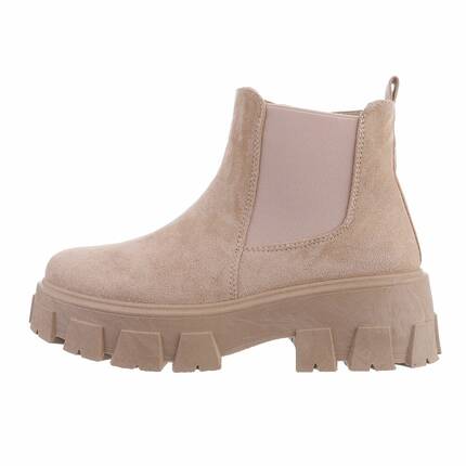 Damen Chelsea Boots - cream Gr. 37