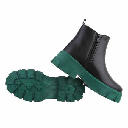 Damen Chelsea Boots - green