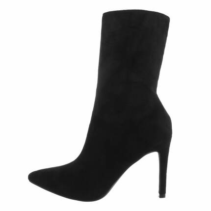 Damen High-Heel Stiefeletten - black Gr. 39