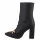 Damen High-Heel Stiefeletten - black