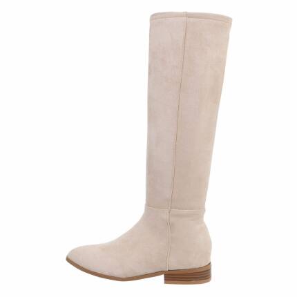 Damen Klassische Stiefel - beige