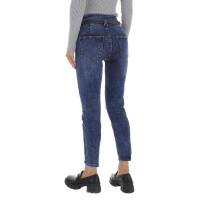 Damen High Waist Jeans von DENIM LIFE - blue