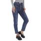 Damen High Waist Jeans von DENIM LIFE - blue