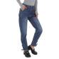 Damen High Waist Jeans von Laulia Gr. L/40 - blue