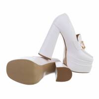 Damen High-Heel Pumps - white