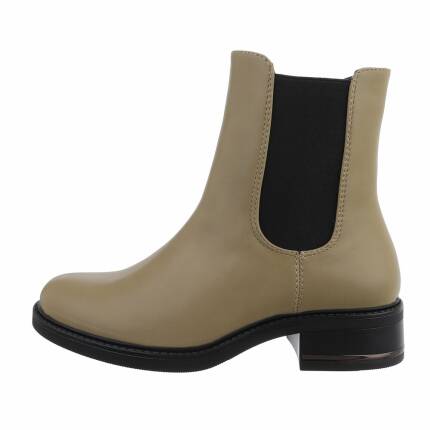 Damen Chelsea Boots - green