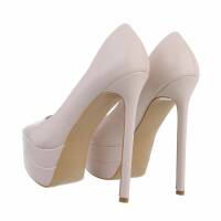 Damen High-Heel Pumps - beige