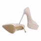 Damen High-Heel Pumps - beige