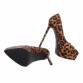 Damen High-Heel Pumps - leopard