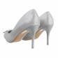 Damen High-Heel Pumps - silver