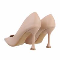 Damen High-Heel Pumps - beige