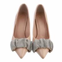 Damen High-Heel Pumps - beige