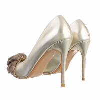 Damen High-Heel Pumps - gold