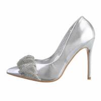 Damen High-Heel Pumps - silver