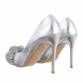 Damen High-Heel Pumps - silver