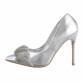 Damen High-Heel Pumps - silver Gr. 36