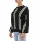 Damen Strickpullover von White ICY Gr. One Size - black