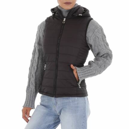 Damen Übergangsjacke von White ICY Gr. M/38 - black