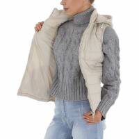 Damen Übergangsjacke von White ICY - LT.grey