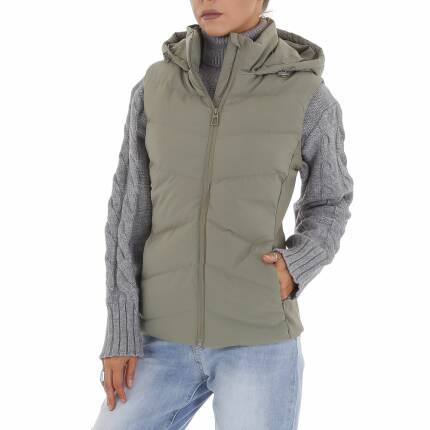 Damen Winterjacke von White ICY Gr. XS/34 - olive