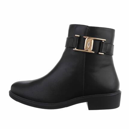 Damen Klassische Stiefeletten - black Gr. 38