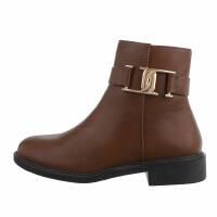 Damen Klassische Stiefeletten - camel